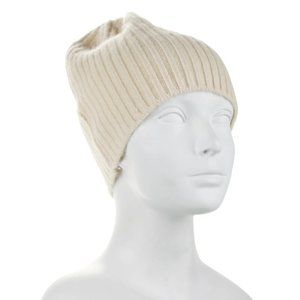JENNI KAYNE IVORY CASHMERE BEANIE
